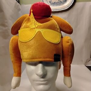 Friends TV Series Plush Turkey Hat with Sunglasses